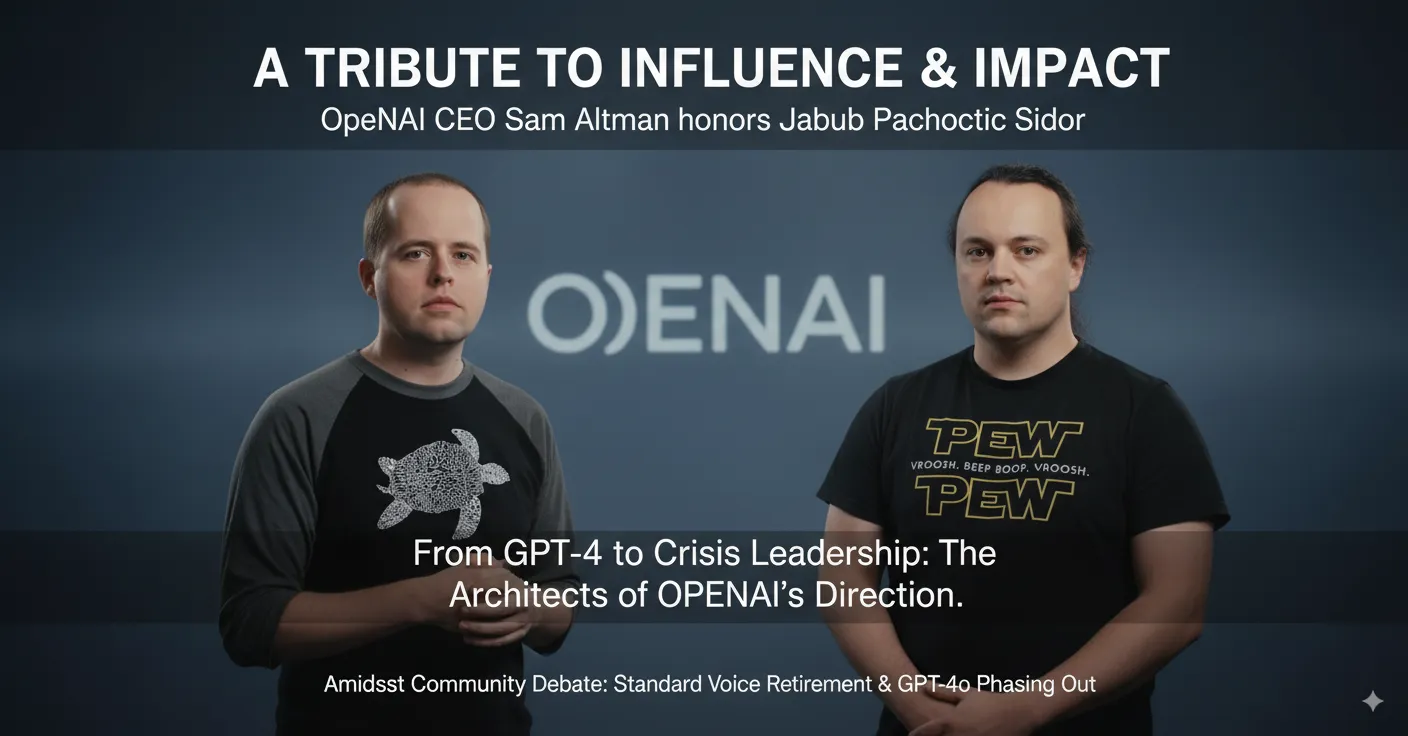Altman Spotlights Two Hidden Powerhouses of OpenAI: Jakub Pachocki and Szymon Sidor